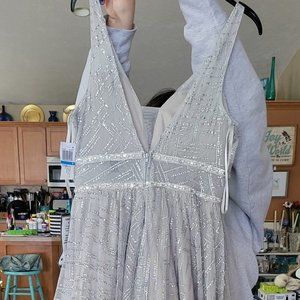 Full Length Size 9 Sparkly Gown NWT
